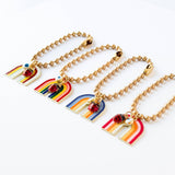 Rainbow Bag Charm for Handbags + Backpacks