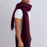 Cherry Lacquer Stockholm Scarf | 100% Recycled