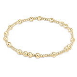 enewton | Hope Unwritten 2mm x 4mm Gold Bead Bracelet