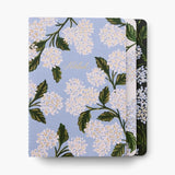 Hydrangea Stitched Notebook | Set of 3