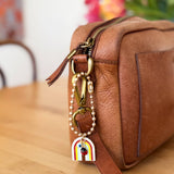 Rainbow Bag Charm for Handbags + Backpacks