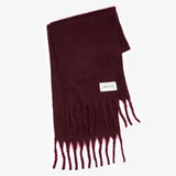 Cherry Lacquer Stockholm Scarf | 100% Recycled