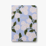 Hydrangea Stitched Notebook | Set of 3