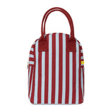 Awning Stripe Chili Pepper | Zipper Lunch Bag