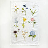 Garden Flowers | Cotton Flour Sack Tea Towel