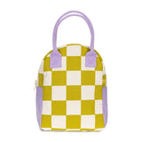Checks Pear | Zipper Lunch Bag