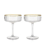 Meridian Coupe Glasses | Set of 2