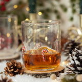 Candy Cane Icon Glass