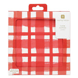 Red & White Check Napkins | 20 Pack