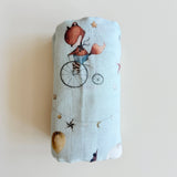 Circus Muslin Swaddle Blanket