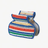 Gia Mixed Horizontal Stripes Small Claw | St. Tropez