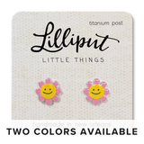 Happy Daisy Earrings | Pink