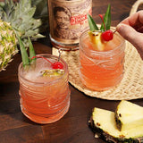 Crystal Tiki Tumblers | Set of 2