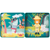 Shark/Tiger Travel Tin Magnetic Dress-Up