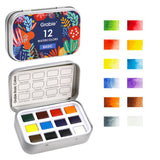 Watercolor Pocket Set of 12 | Essential Colors