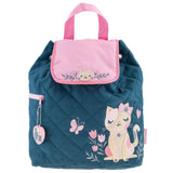 Cat Quilted Backpack
