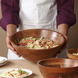 Acacia Wood Serving Bowl