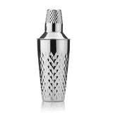 Diamond Faceted Stainless Steel Cocktail Shaker