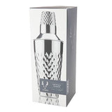 Diamond Faceted Stainless Steel Cocktail Shaker