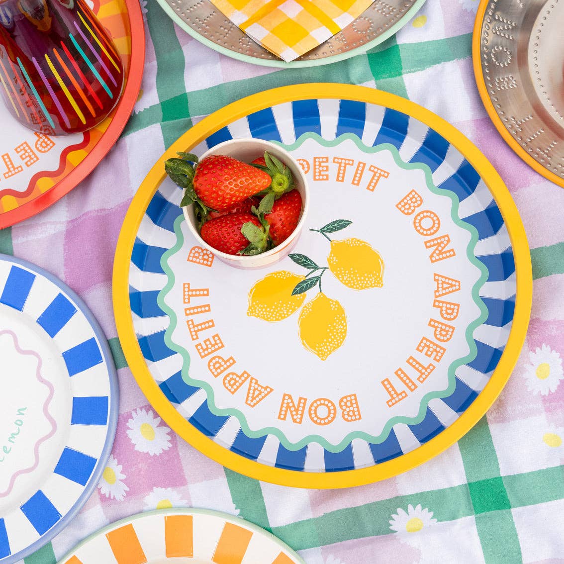 Lemon Tin Tray