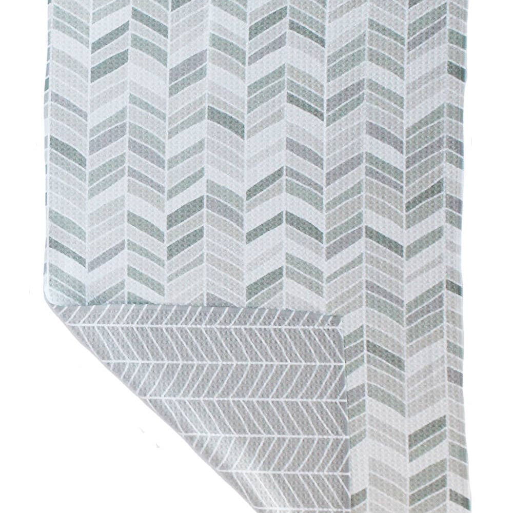 50 Shades of Taupe | Two Sided Waffle Weave Microfiber Towels