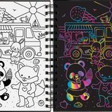Cozy Animals Scratch & Sketch