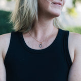 How Sweet It Is Stainless Steel + Gold Plated Necklace