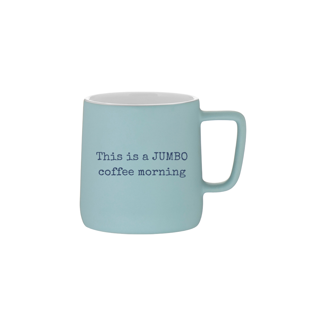JUMBO Coffee Morning Mug