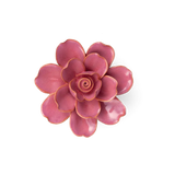 Pink Gardenia Ceramic Flower