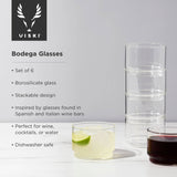 Bodega Glasses | Set of 6