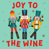 Joy To The Wine Nutcracker | Holiday Cocktail Napkins | 20ct
