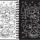 Cozy Animals Scratch & Sketch