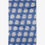 Blue Daisies Tea Towel