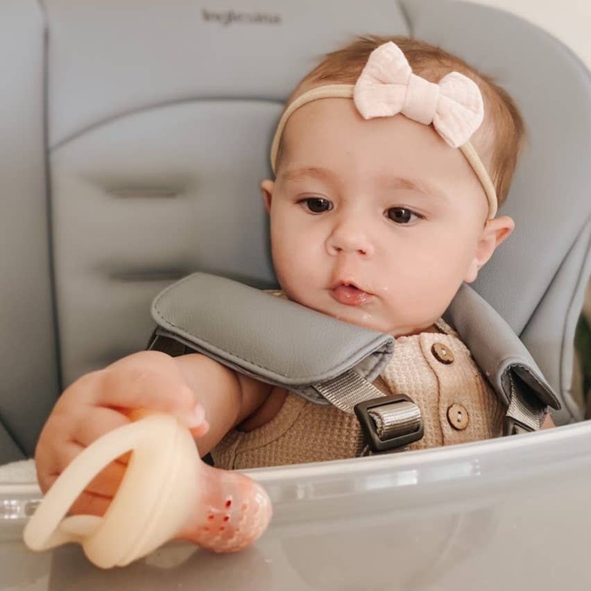 Baby Headband Bow Set | Cream