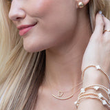 enewton | 16" Necklace Gold | Love Small Gold Charm
