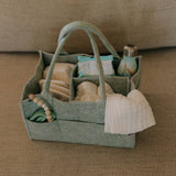 Sage Green Diaper Caddy