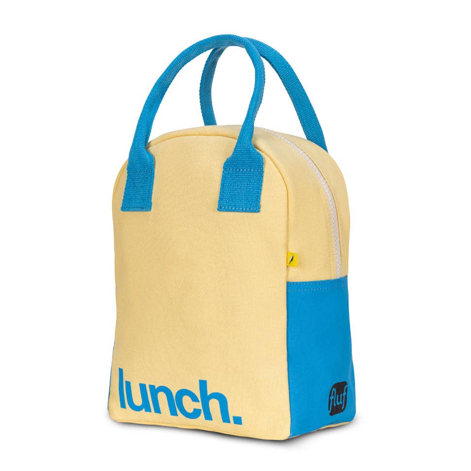 Butter Blue 'Lunch' | Zipper Lunch Bag