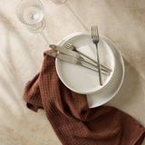 Maple Truffle Geometry Hand Towel