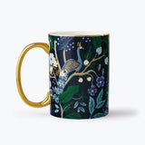 Peacock Porcelain Mug