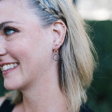 How Sweet It Is Stainless Steel + Gold Plated Earrings