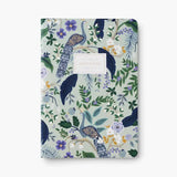 Peacock Stitched Notebook | Set of 3