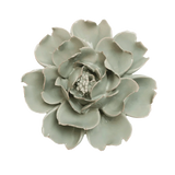 Pistachio Green Rose Ceramic Flower