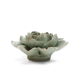 Pistachio Green Rose Ceramic Flower
