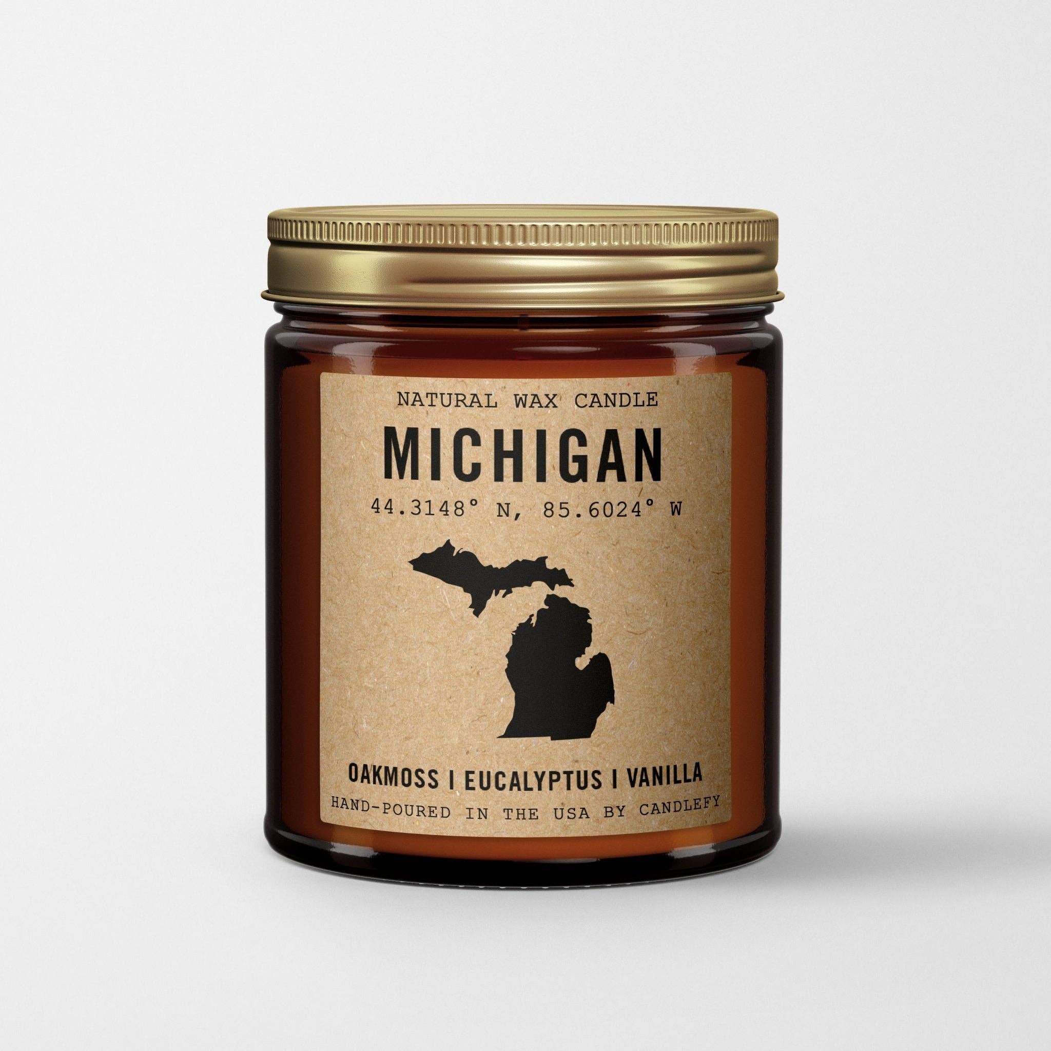 Michigan Homestate Candle