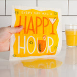 Happy Hour Swedish Dishcloth