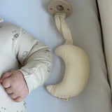 Pacifier Set Round | Taupe + Mist