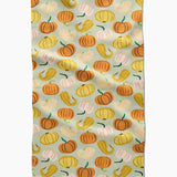 Pumpkins And Gourds Tea Towel