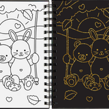 Cozy Animals Scratch & Sketch