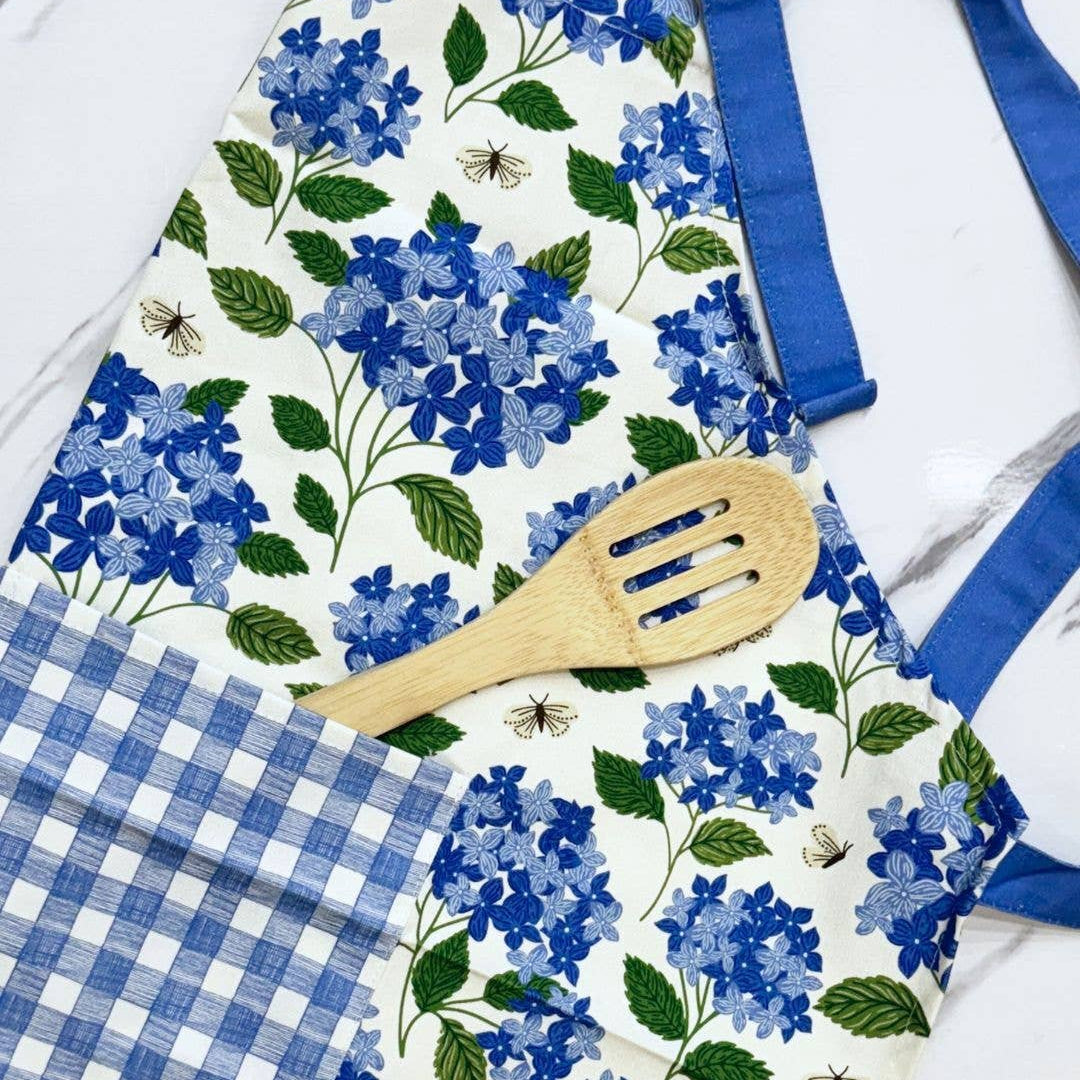 Children's Hydrangea Apron