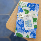 Blue Hydrangeas Tea Towel